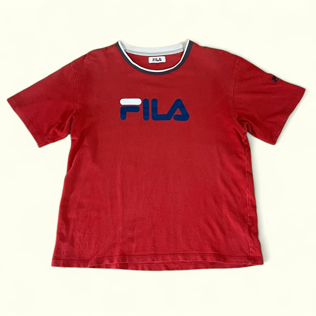 FILA(フィラ)のFILA フィラ ロゴ プリント Tシャツ メンズのトップス(Tシャツ/カットソー(半袖/袖なし))の商品写真