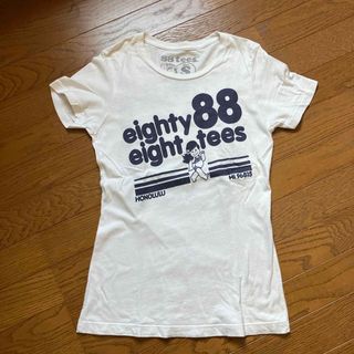 エイティーエイティーズ(88TEES)のレディース　88tees   Tシャツ　Sサイズ(Tシャツ(半袖/袖なし))