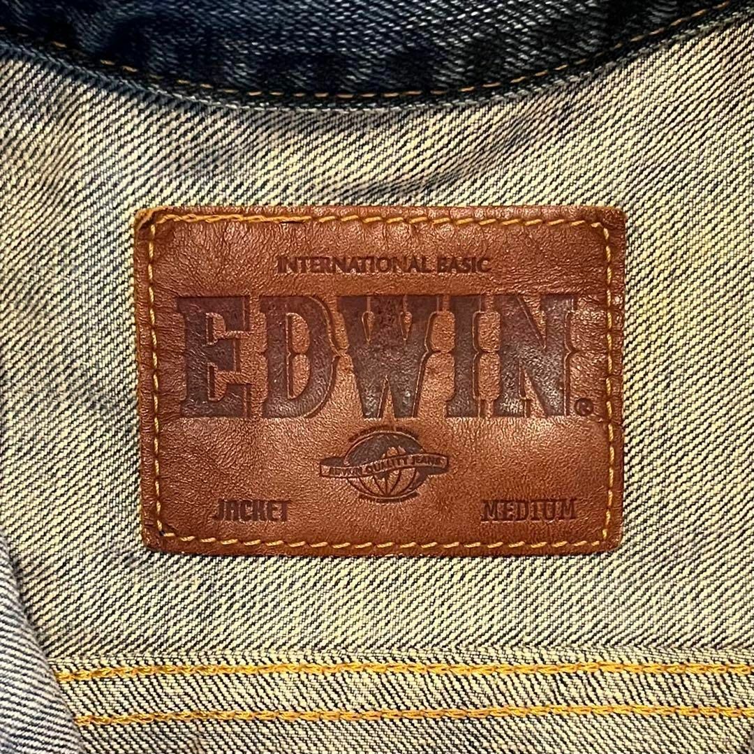 EDWIN(エドウィン)のEDWIN  エドウィン　デニムジャケット　ジージャン　Gジャン メンズのジャケット/アウター(Gジャン/デニムジャケット)の商品写真