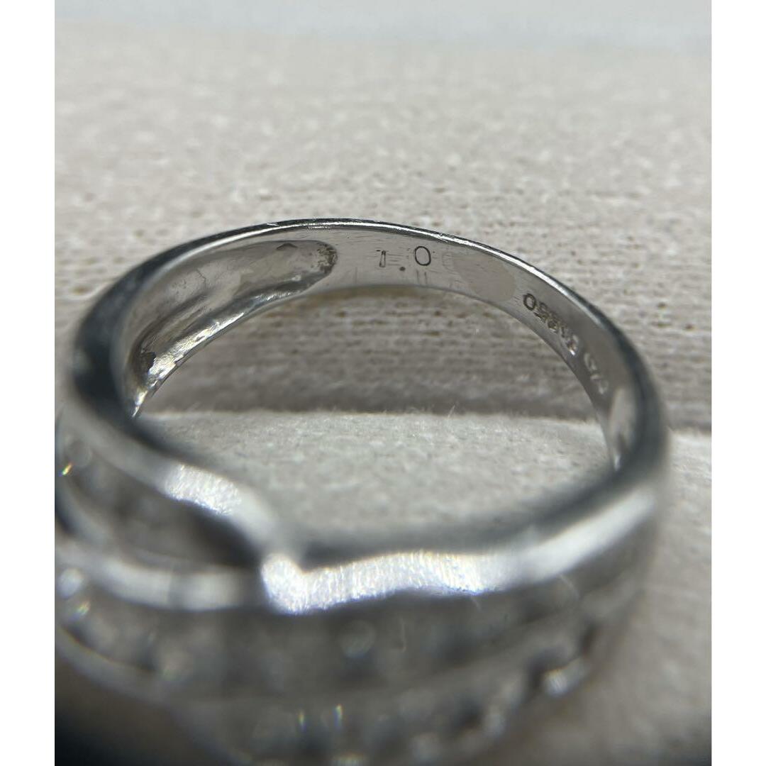 JD116★高級 ダイヤモンド1ct プラチナ リング レディースのアクセサリー(リング(指輪))の商品写真