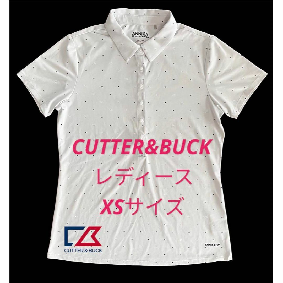 CUTTER & BUCK(カッターアンドバック)のANNIKA  カッターアンドバック 半袖ポロ レディース ゴルフウェア XS スポーツ/アウトドアのゴルフ(ウエア)の商品写真