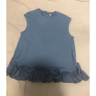 一度着用　フィットモア　ブラウス　fit more(カットソー(半袖/袖なし))