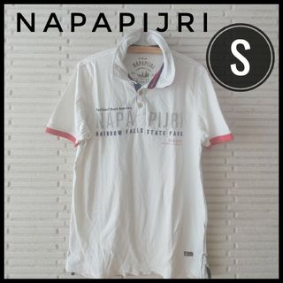 ナパピリ(NAPAPIJRI)のナパピリ　NAPAPIJRI　ゴルフウェア　ゴルフ　ポロシャツ　トップス　白(Tシャツ/カットソー(半袖/袖なし))