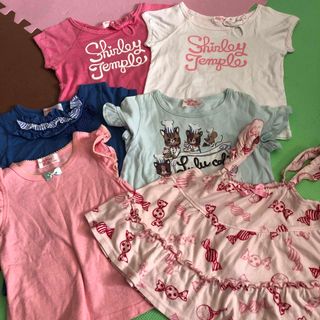 シャーリーテンプル(Shirley Temple)のshirley temple & emily temple トップスセット(Tシャツ/カットソー)