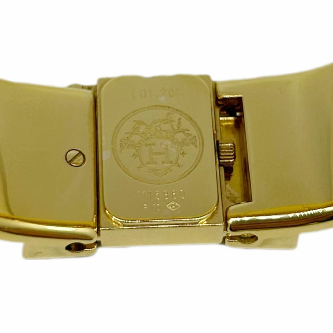 HERMES - HERMES エルメス ロケ バングルウォッチ クォーツ HERMES - HERMES エルメス ロケ バングルウォッチ クォーツ