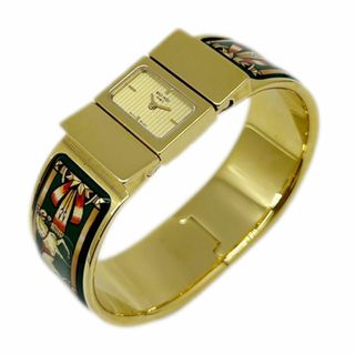 【在庫限り】 HERMES - HERMES エルメス クォーツ バングルウォッチ ロケ その他