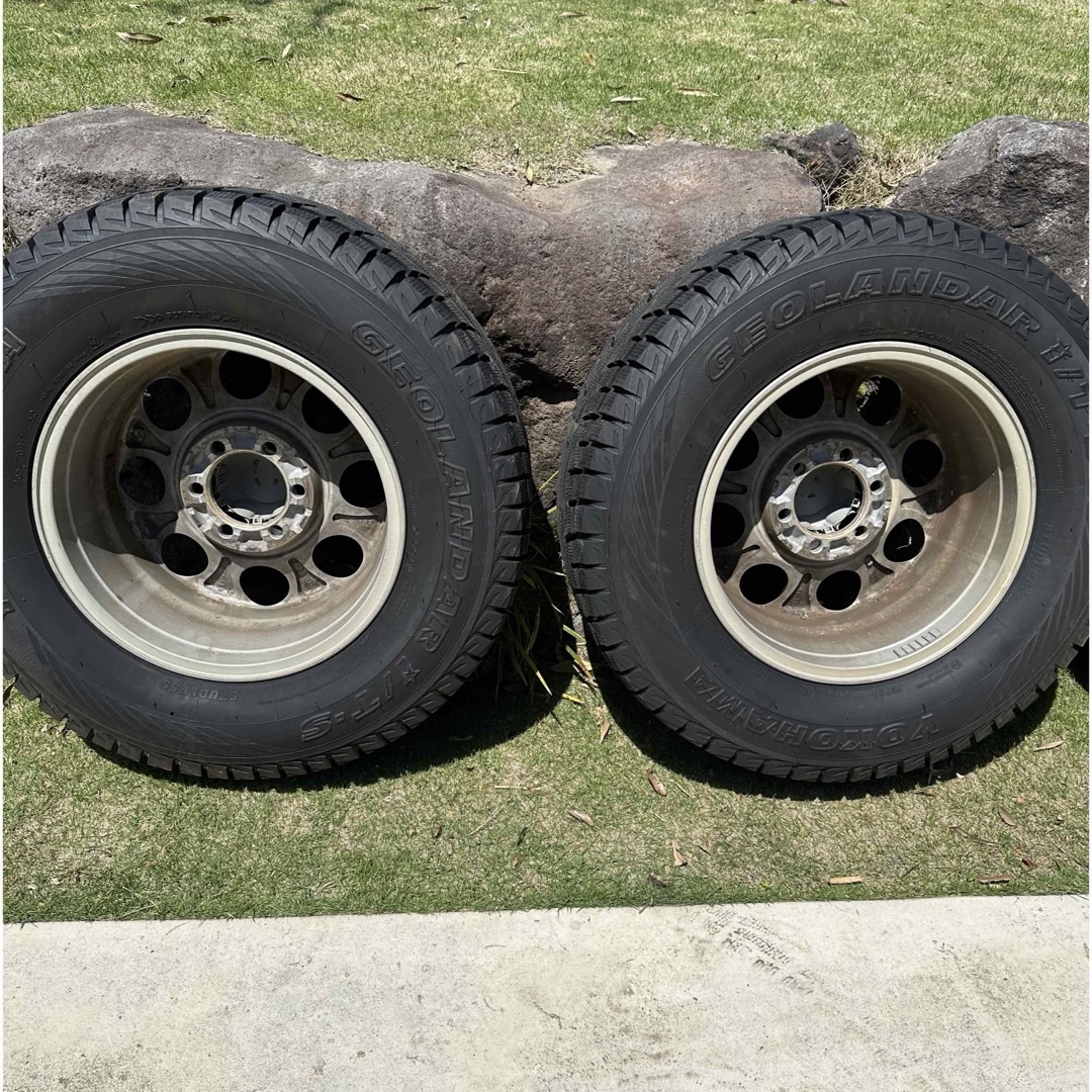 ヨコハマ - 265/70R17 スタッドレスタイヤ タイヤ&ホイール4本 ヨコハマ - 265/70R17 スタッドレスタイヤ タイヤ&ホイール4本