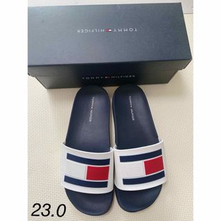 トミーヒルフィガー(TOMMY HILFIGER)の【トミーヒルフィガー】サンダル　US6  23.0(サンダル)