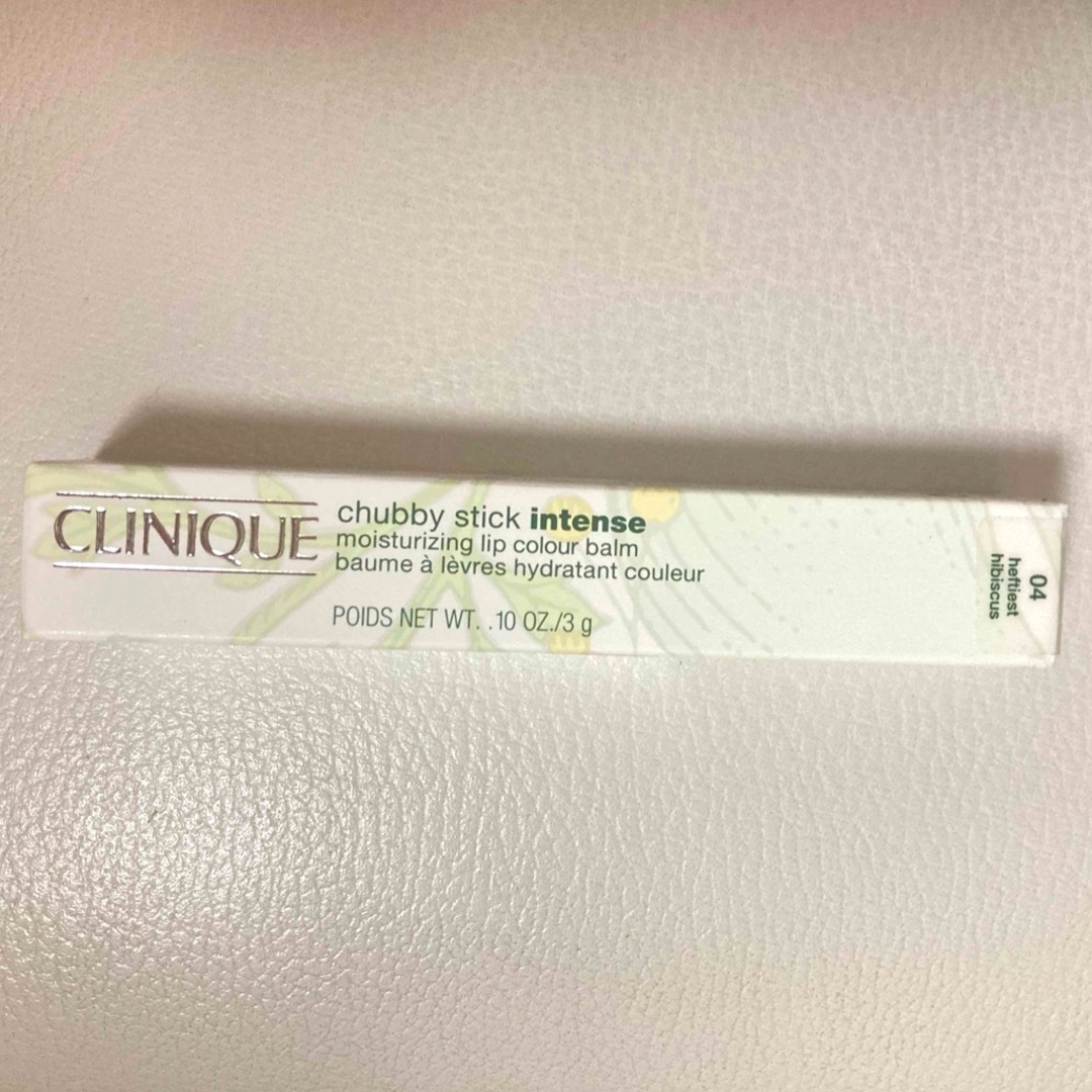 CLINIQUE(クリニーク)の【新品】CLINIQUE★チャビースティック★インテンス★リップカラーバーム04 コスメ/美容のベースメイク/化粧品(口紅)の商品写真