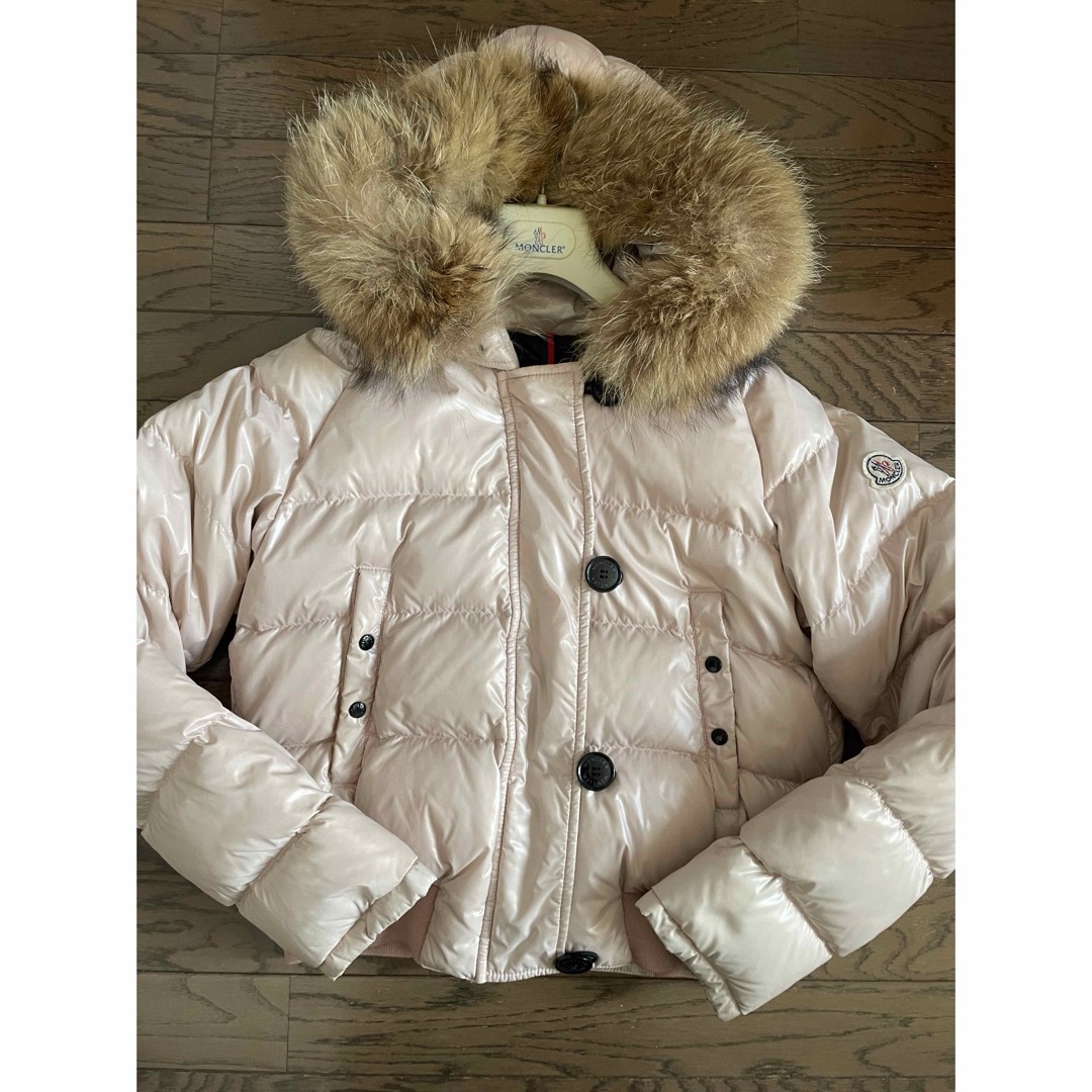 MONCLER - モンクレール ダウンレアピンク フォックスファーの MONCLER - モンクレール ダウンレアピンク フォックスファーの