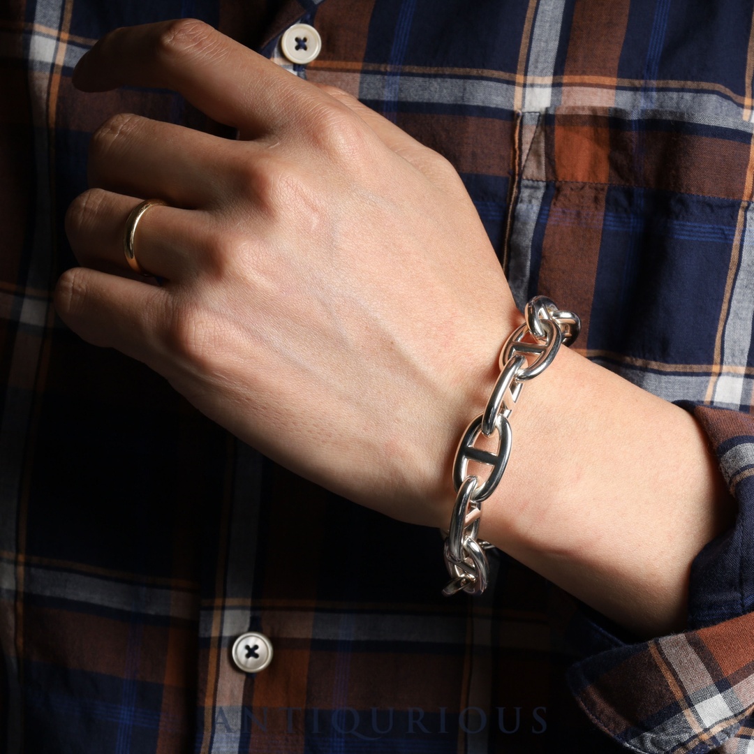 Hermes - HERMES エルメス ブレスレット シェーヌダンクル TGM 11コマ Hermes - HERMES エルメス ブレスレット シェーヌダンクル TGM 11コマ