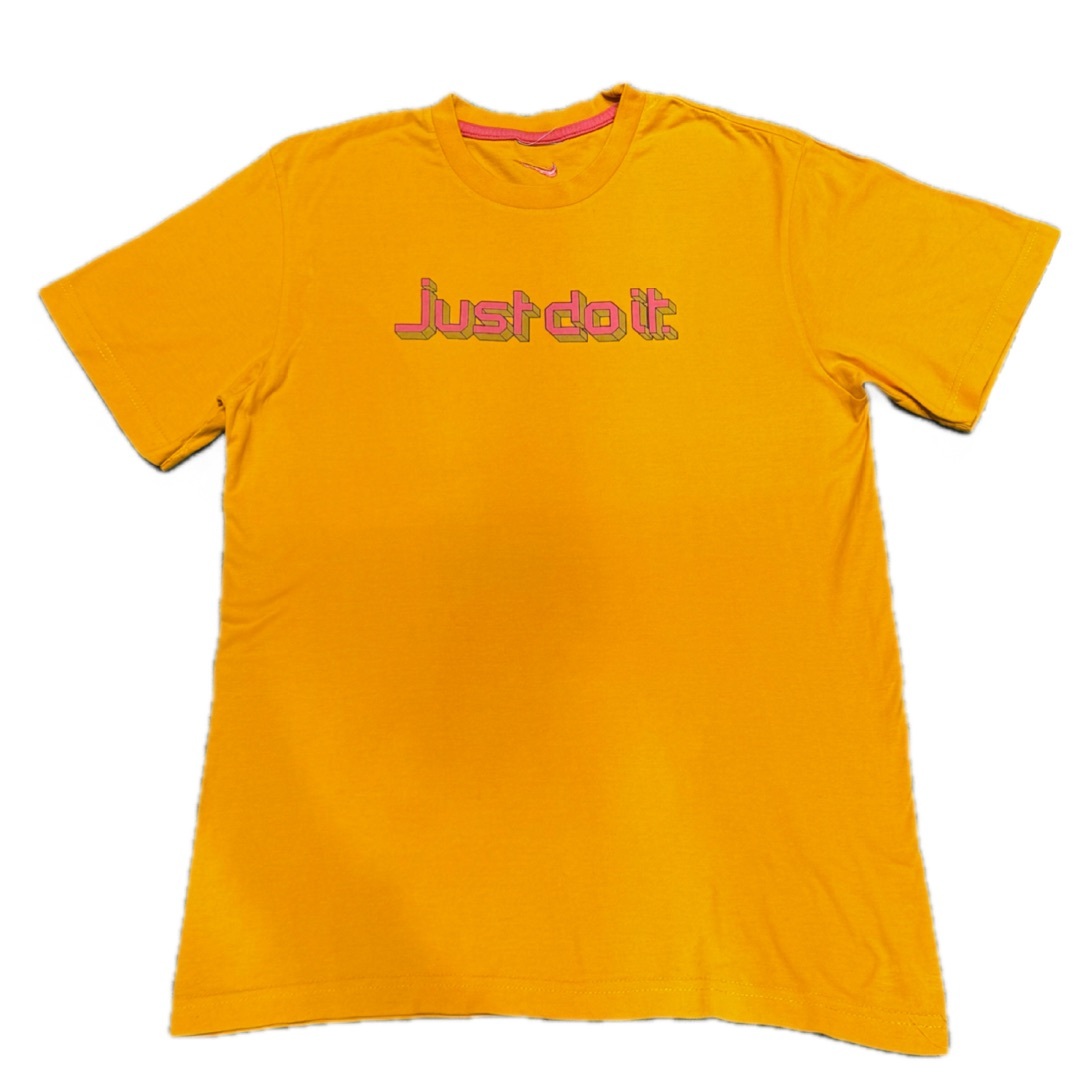 NIKE(ナイキ)の古着　JustdoitTシャツ メンズのトップス(Tシャツ/カットソー(半袖/袖なし))の商品写真