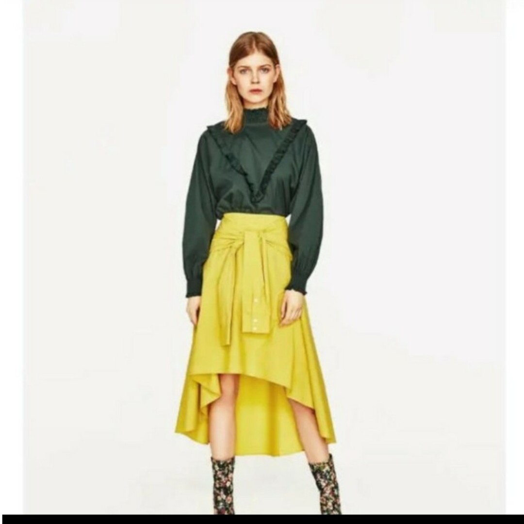 ZARA(ザラ)のZARAレイヤードスカート レディースのスカート(ひざ丈スカート)の商品写真