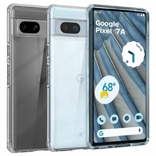 【在庫処分】Google Pixel 7a ケース クリア MIL 吸収 PC背(その他)