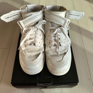 COMME des GARCONS - コムデギャルソンオムプリュス ×  ナイキ エアフォース1 Mid white