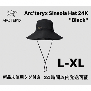 アークテリクス(ARC'TERYX)のArc'teryx Sinsola Hat L-XL 24K "Black"(ハット)