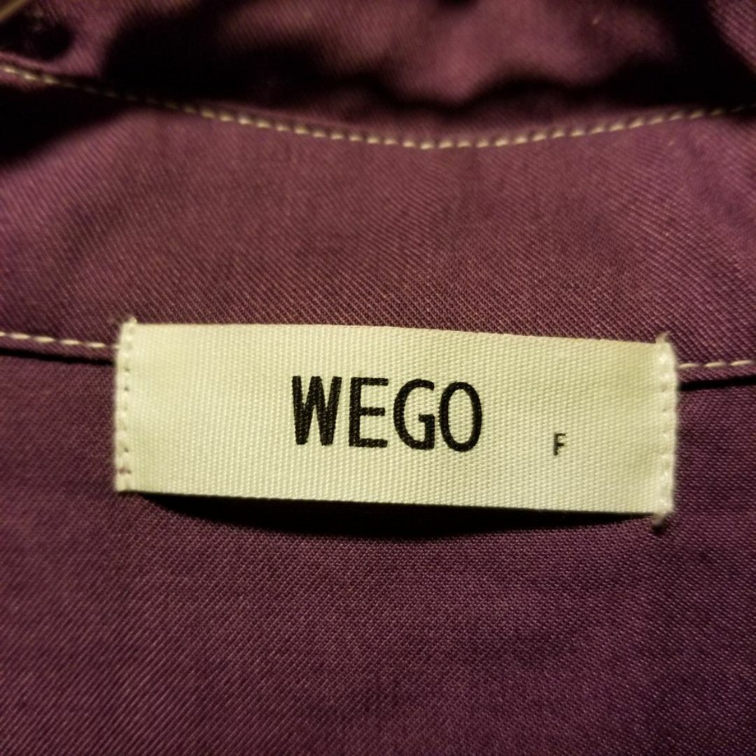 WEGO(ウィゴー)の美品！WEGO★半袖シャツ/ビッグシルエット レディースのトップス(シャツ/ブラウス(半袖/袖なし))の商品写真