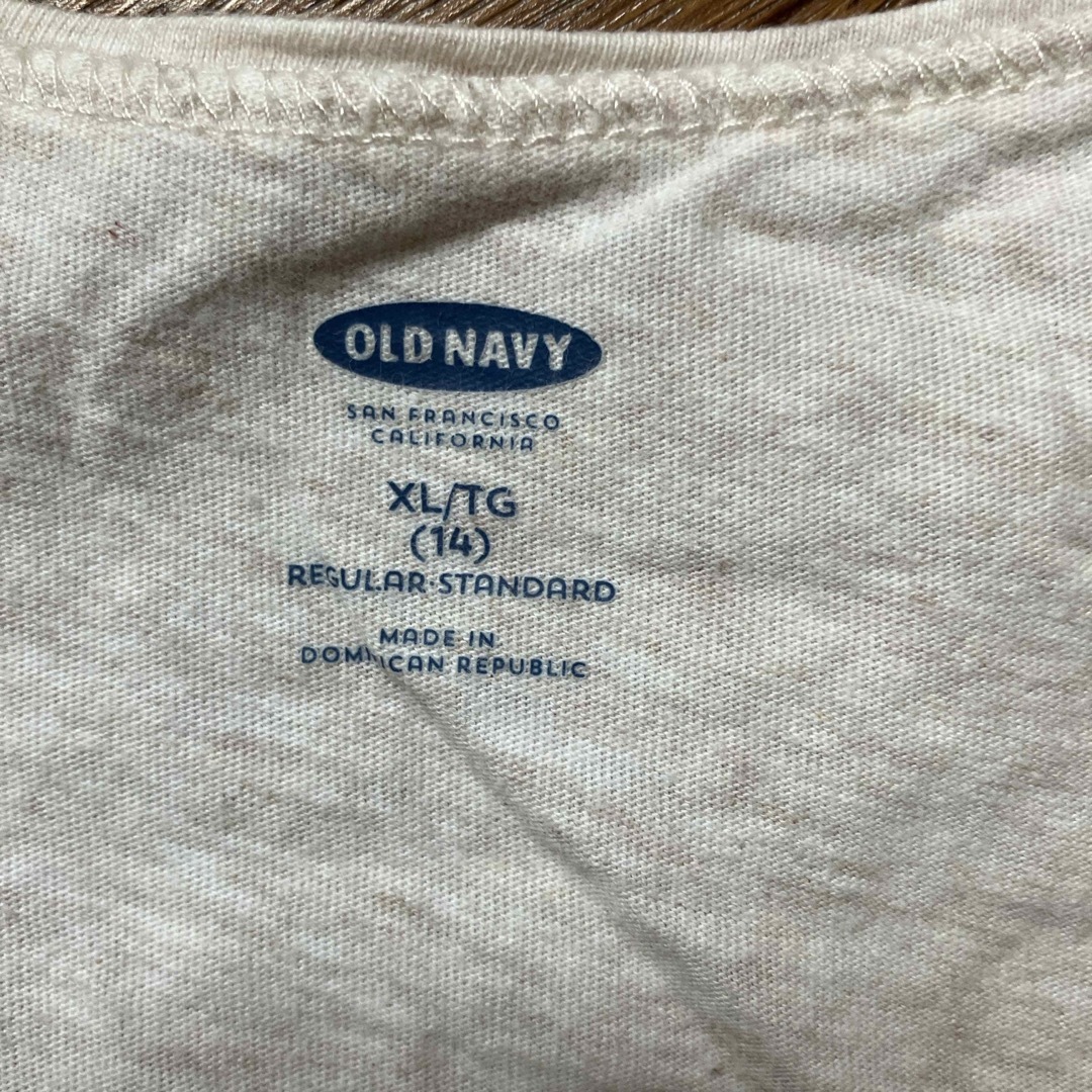 Old Navy(オールドネイビー)のキッズ　OLD NAVY   Tシャツ　XL/TG(14) キッズ/ベビー/マタニティのキッズ服女の子用(90cm~)(Tシャツ/カットソー)の商品写真