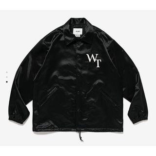 ダブルタップス(W)taps)のWTAPS CHIEF JACKET CTRY SATIN LEAGUE XL(ナイロンジャケット)