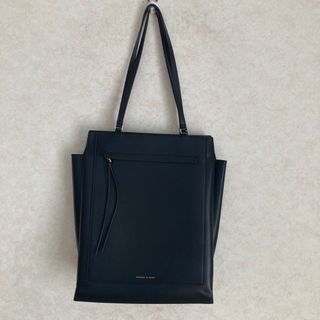 Charles and Keith - CHARLES&KEITH トートバッグ　黒