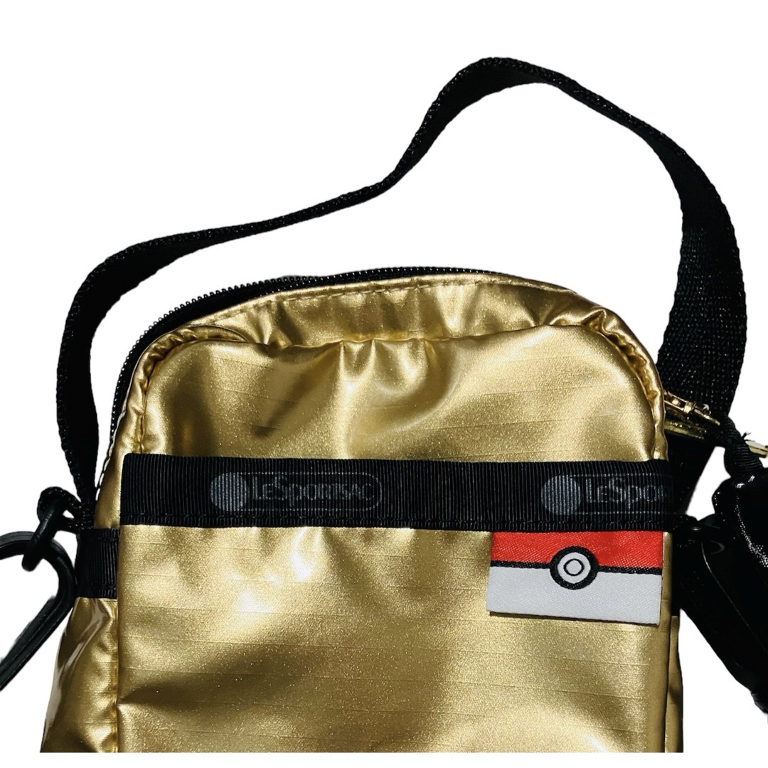 LeSportsac(レスポートサック)のLeSportsac レスポ　ポケモン コラボ　ゴールド ピカチュウ レディースのバッグ(ショルダーバッグ)の商品写真