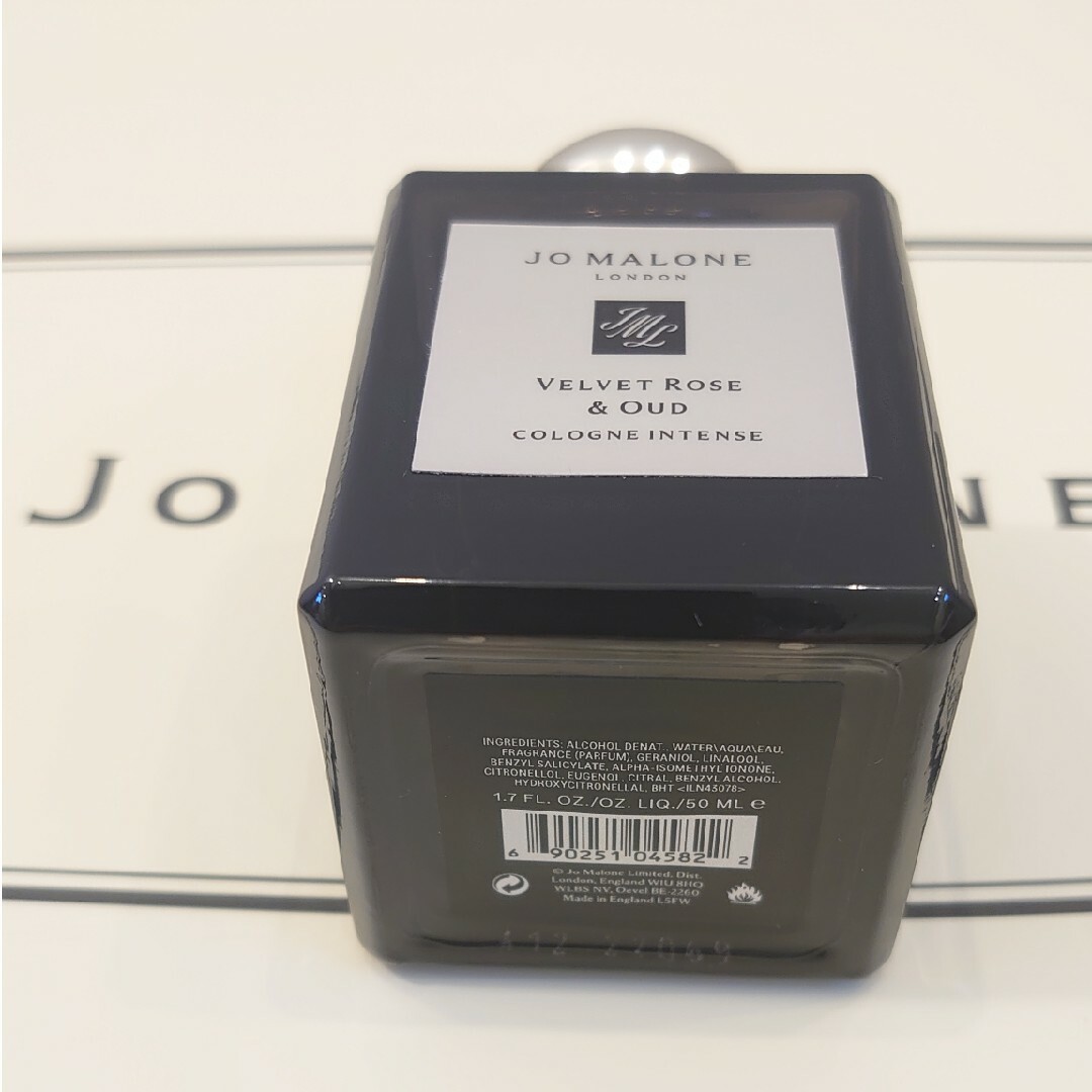 Jo Malone(ジョーマローン)のJo Malone 新品未使用 ヴェルベット ローズ＆ウード コロン インテンス コスメ/美容の香水(香水(女性用))の商品写真