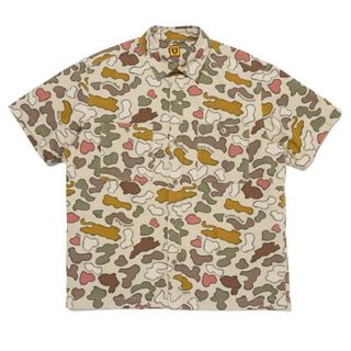 【新品】XLサイズ　KAWS MADE CAMO SHIRT(シャツ)