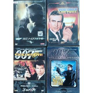 007・DVD　４本セット(外国映画)