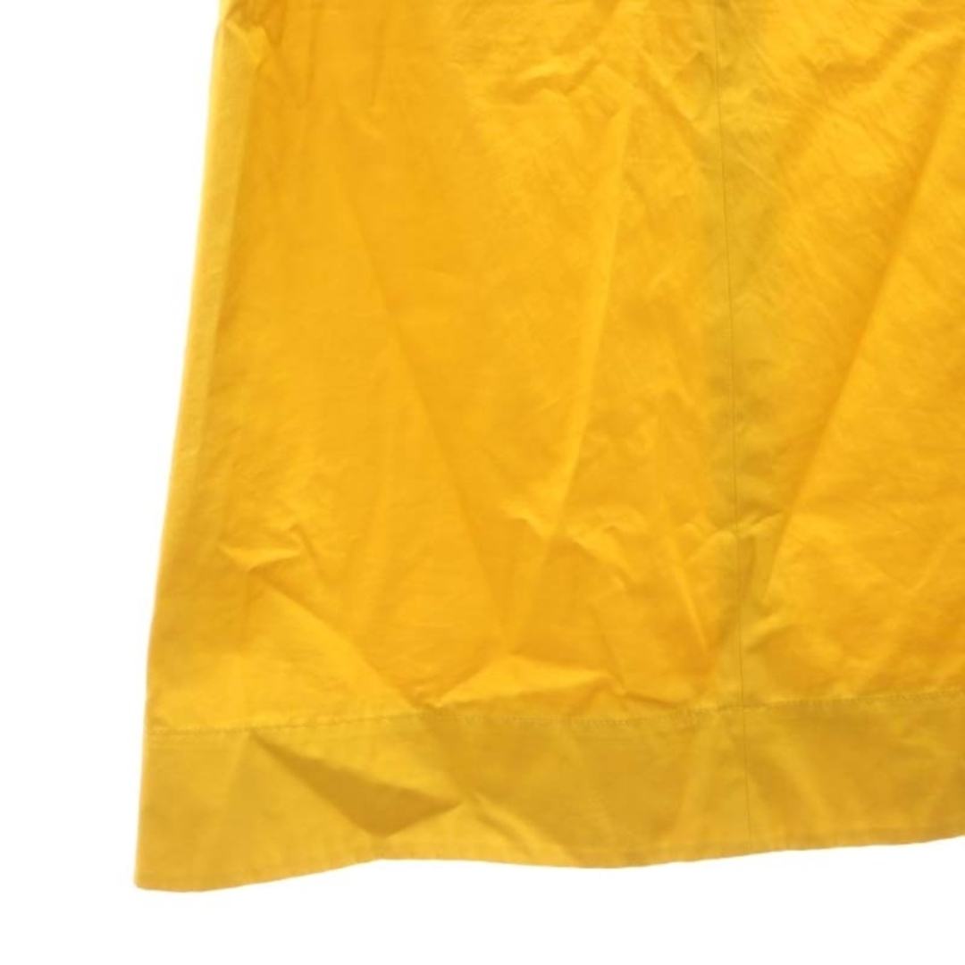 MACPHEE(マカフィー)のマカフィー トゥモローランド コットンギャバジンハイウエストスカート XS 黄 レディースのスカート(ロングスカート)の商品写真