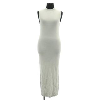 ザラ(ZARA)のザラ SLEEVELESS KNIT DRESS ニットワンピース リブ ロング(ロングワンピース/マキシワンピース)