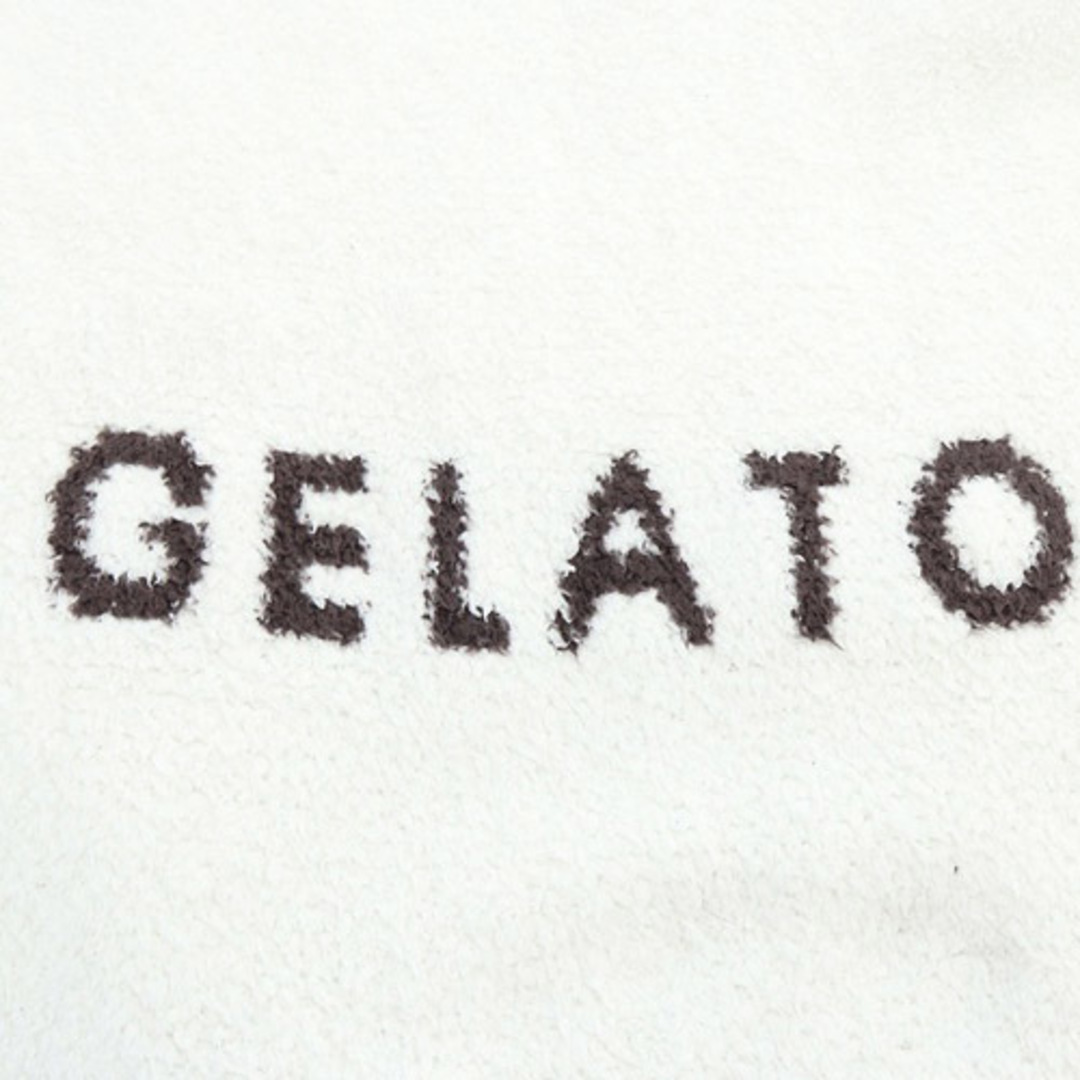 gelato pique(ジェラートピケ)のジェラートピケ ピローケース パンダ耳付き 枕カバー 白 ホワイト グレー インテリア/住まい/日用品の寝具(シーツ/カバー)の商品写真