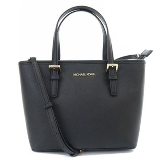 マイケルコース(Michael Kors)のマイケルコース ショルダーバッグ ミニ トートバッグ 2way レザー 黒(ショルダーバッグ)