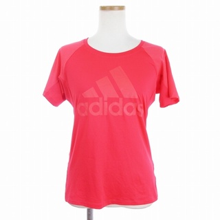 アディダス(adidas)のアディダス ビッグロゴ トレーニング Tシャツ ピンク系 M ■002(その他)