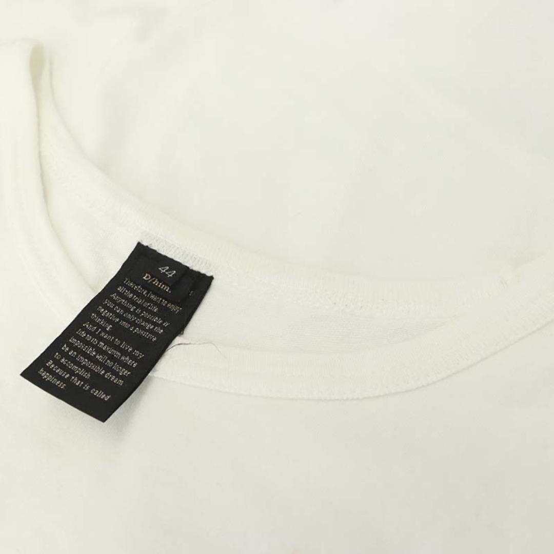DOUBLE STANDARD CLOTHING(ダブルスタンダードクロージング)のダブルスタンダードクロージング ダブスタ 半袖カットソー プルオーバー 白 レディースのトップス(Tシャツ(半袖/袖なし))の商品写真