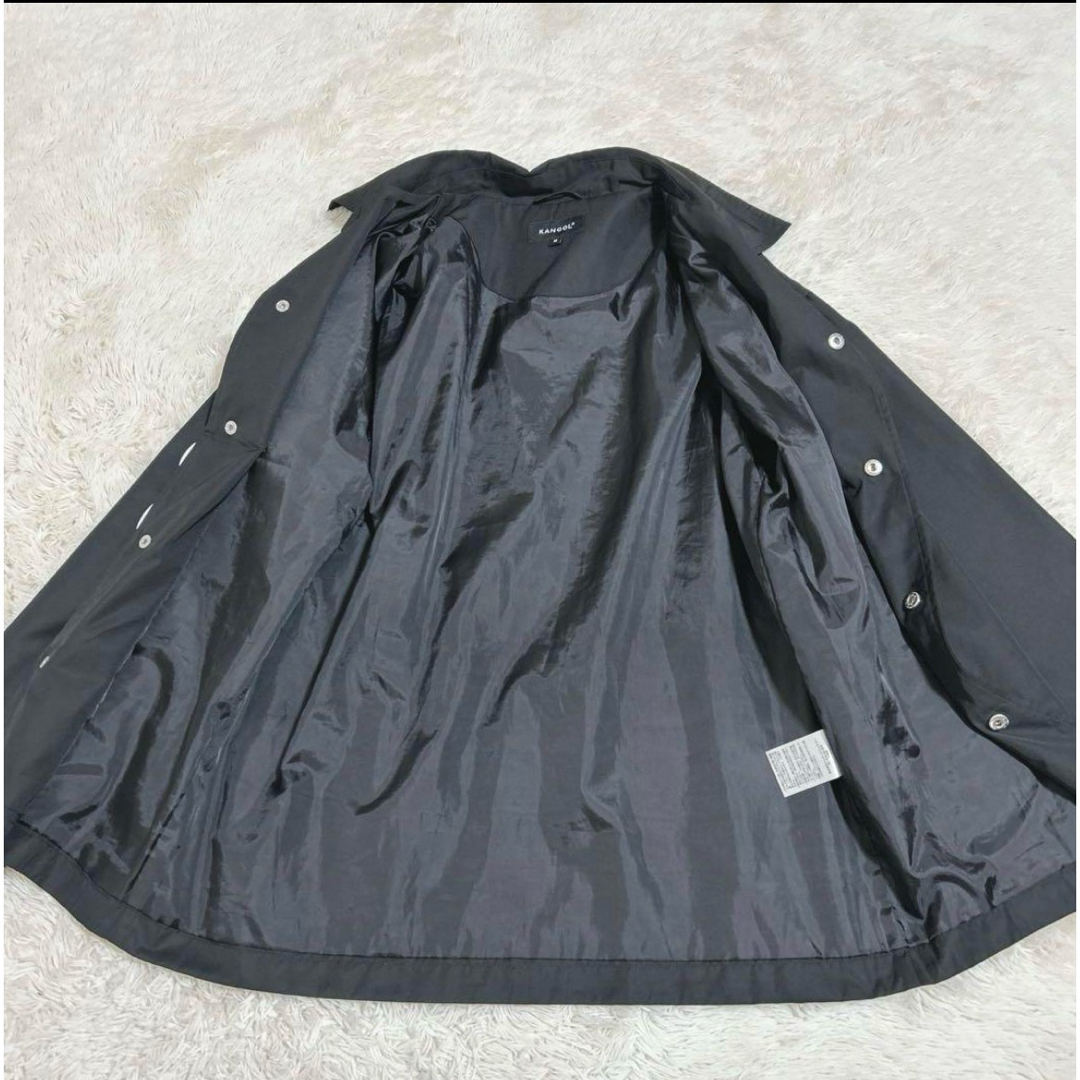 KANGOL(カンゴール)のKANGOL コーチジャケット ナイロン ブラック メンズのジャケット/アウター(ナイロンジャケット)の商品写真