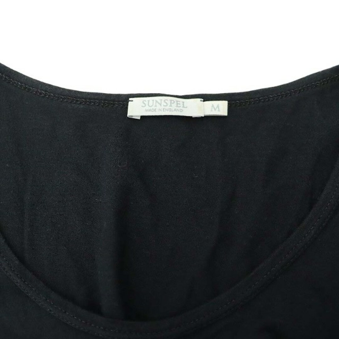 SUNSPEL(サンスペル)のサンスペル 7分袖カットソー プルオーバー 五分袖 M 黒 ブラック レディースのトップス(その他)の商品写真