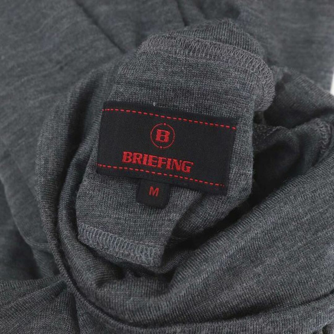 BRIEFING(ブリーフィング)のブリーフィング タートルネックニット カットソー 長袖 ウール M メンズのトップス(ニット/セーター)の商品写真