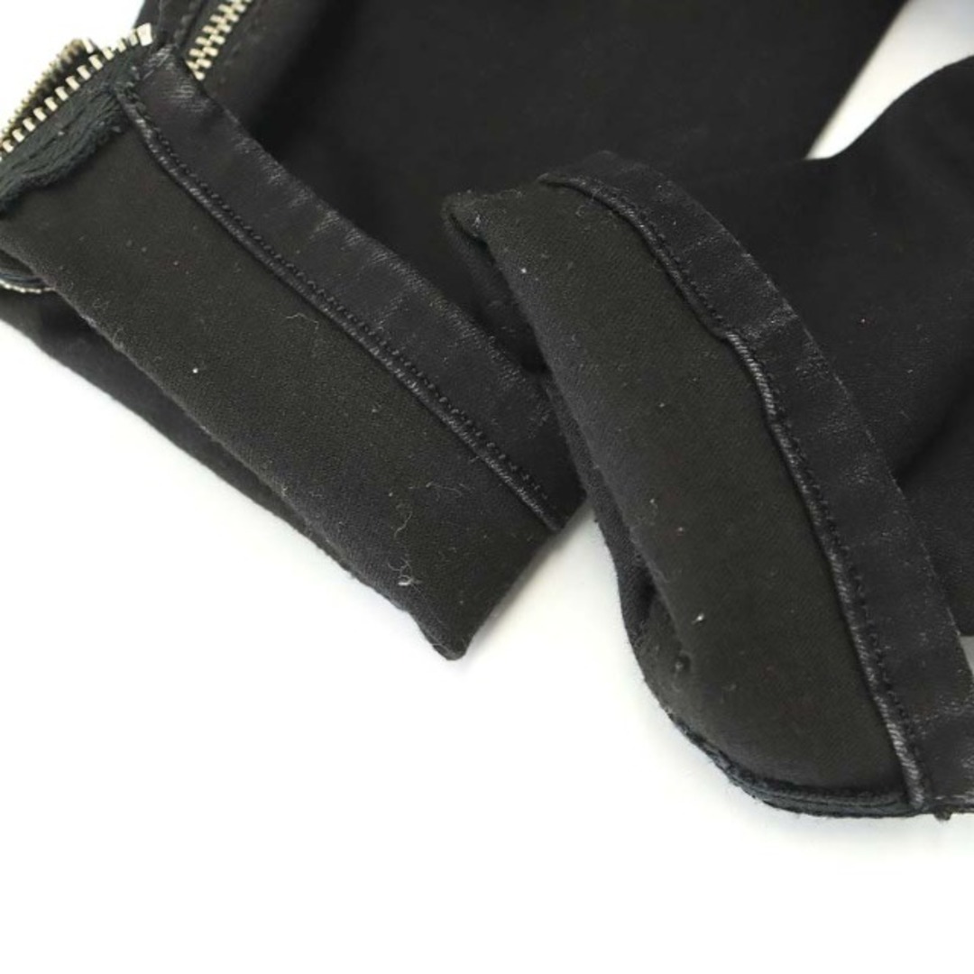DIESEL(ディーゼル)のディーゼル 裾ジップ スキニーデニムパンツ スリム W26 L30 S 黒 レディースのパンツ(その他)の商品写真