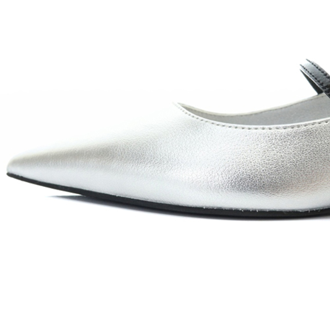 FRAY I.D(フレイアイディー)のフレイアイディー メリージェーン パンプス 36 22.5cm シルバー色 レディースの靴/シューズ(ハイヒール/パンプス)の商品写真