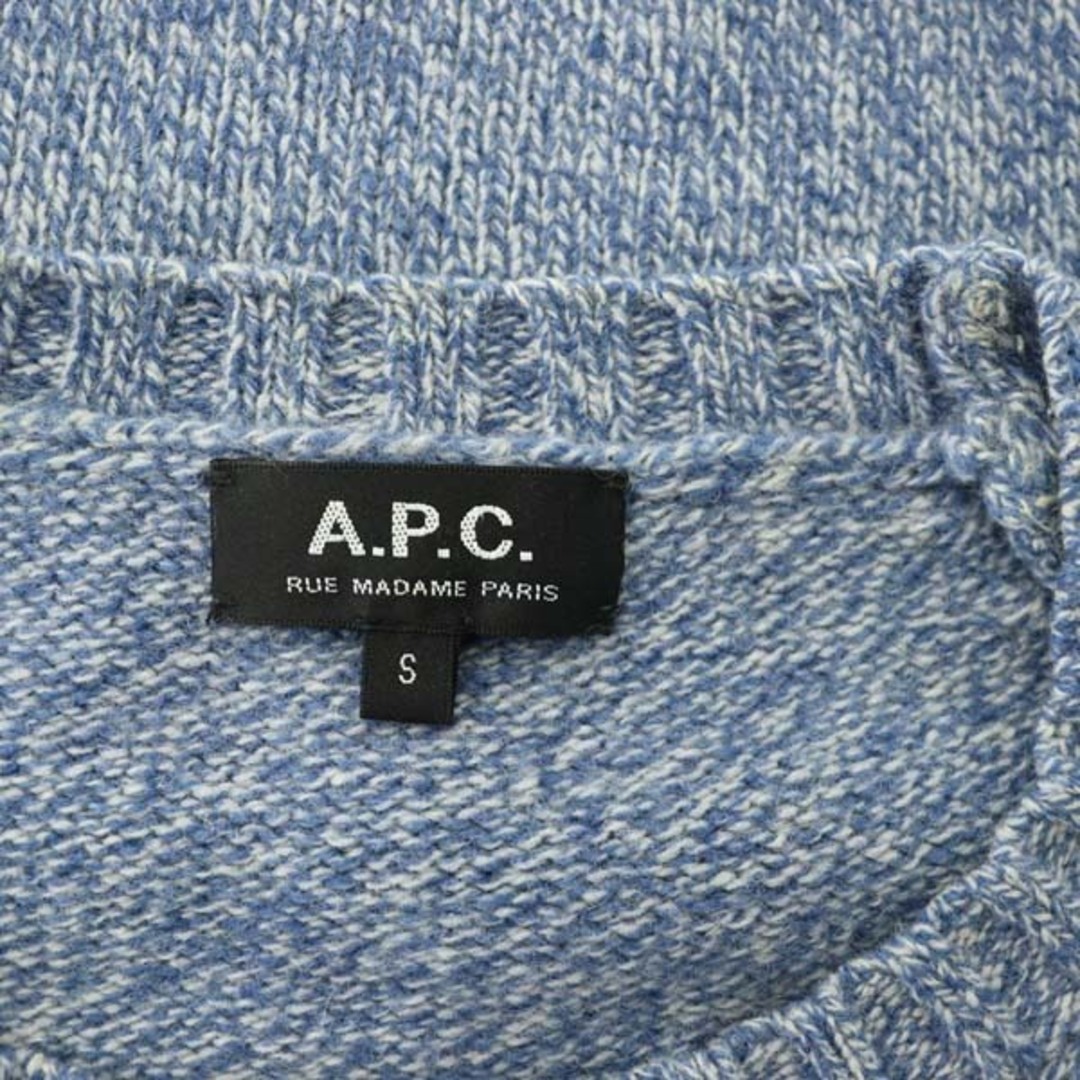 A.P.C(アーペーセー)のアーペーセー A.P.C. ウールミックスデザインクルーネックニット セーター レディースのトップス(ニット/セーター)の商品写真