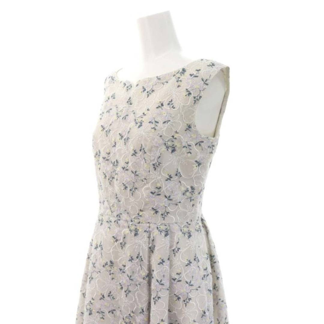TOCCA(トッカ)のトッカ MADONNA LILY ドレス ワンピース ひざ丈 0 XS グレー レディースのワンピース(ひざ丈ワンピース)の商品写真