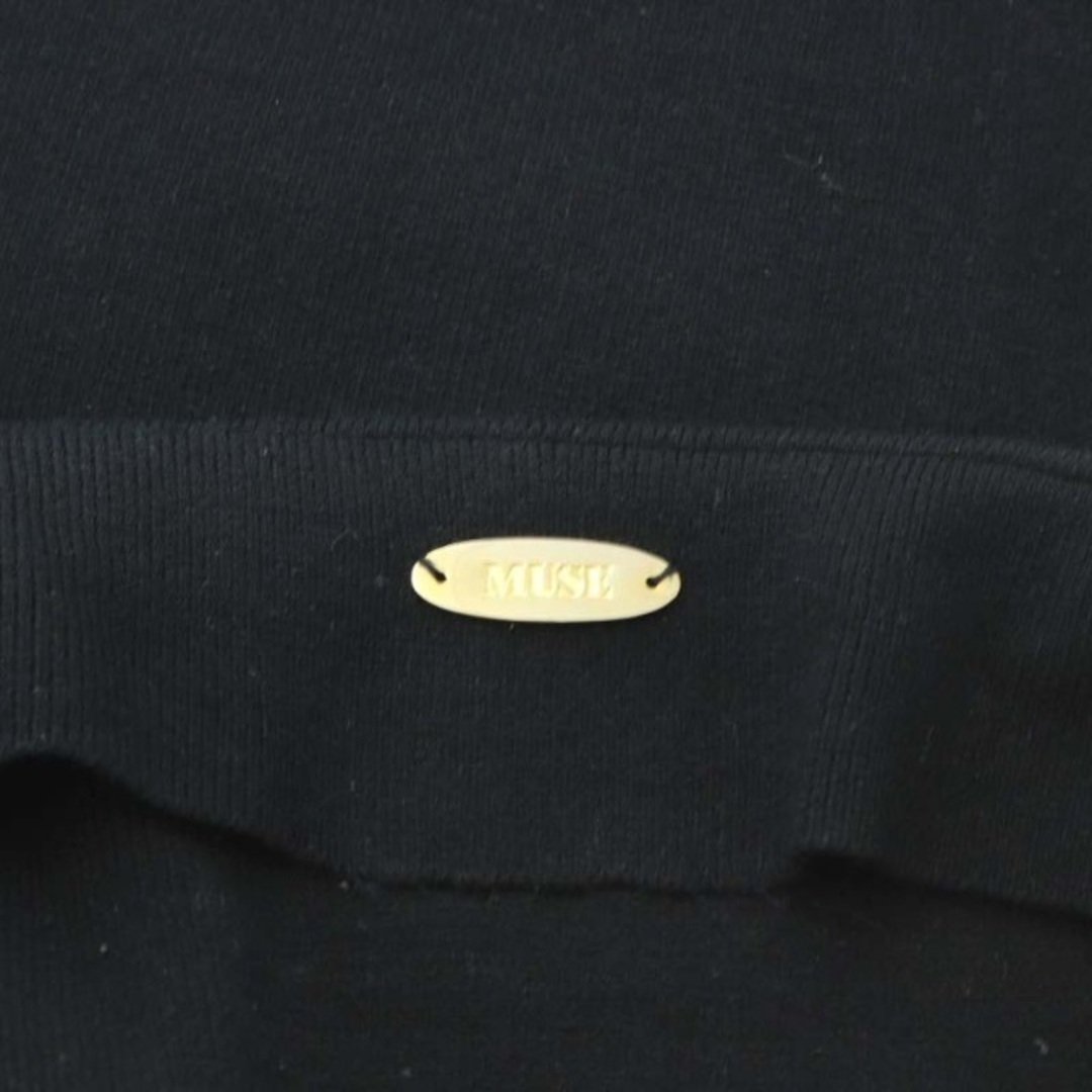 ミューズ ドゥーズィエム クラス ニット ペンシルスカート タイト イージー 黒 レディースのスカート(ロングスカート)の商品写真