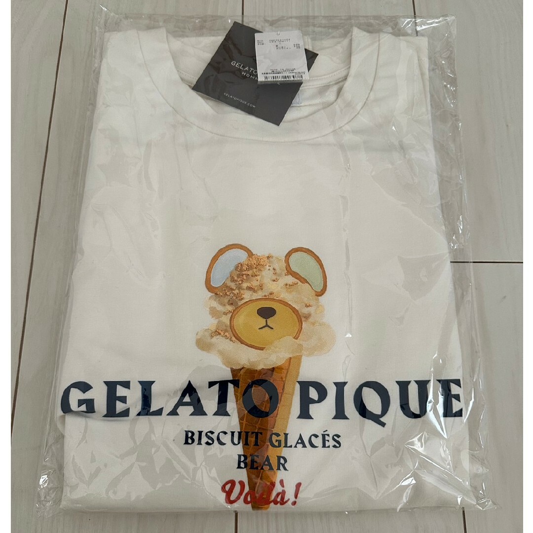 gelato pique(ジェラートピケ)のジェラードピケ ジェラードベア上下セット Lサイズ メンズのトップス(Tシャツ/カットソー(七分/長袖))の商品写真