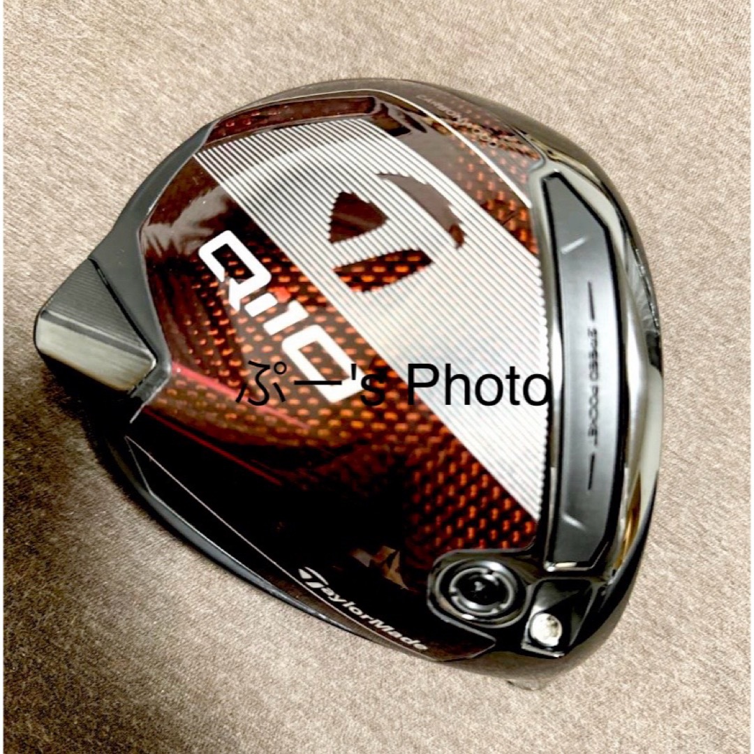 TaylorMade(テーラーメイド)の【数量限定】☆希少品☆Qi10 デザイナー シリーズ RED ドライバー ヘッド スポーツ/アウトドアのゴルフ(クラブ)の商品写真