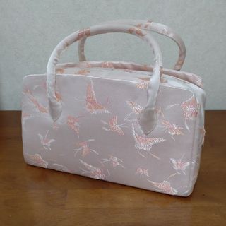 和装バッグ 利休バッグ ハンドメイド(ハンドバッグ)