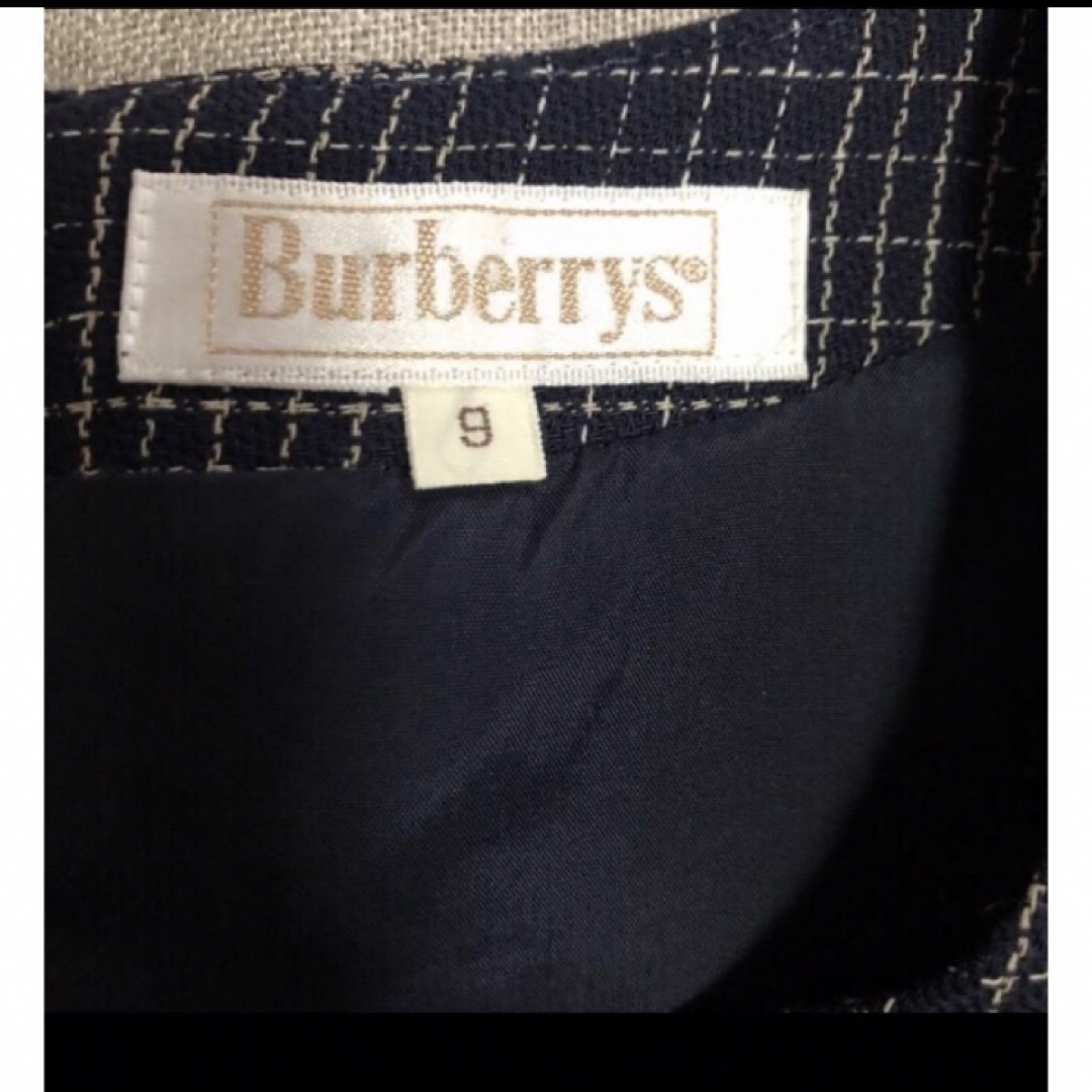 BURBERRY(バーバリー)のバーバリー  サマーウール　半袖ワンピース レディースのワンピース(ひざ丈ワンピース)の商品写真