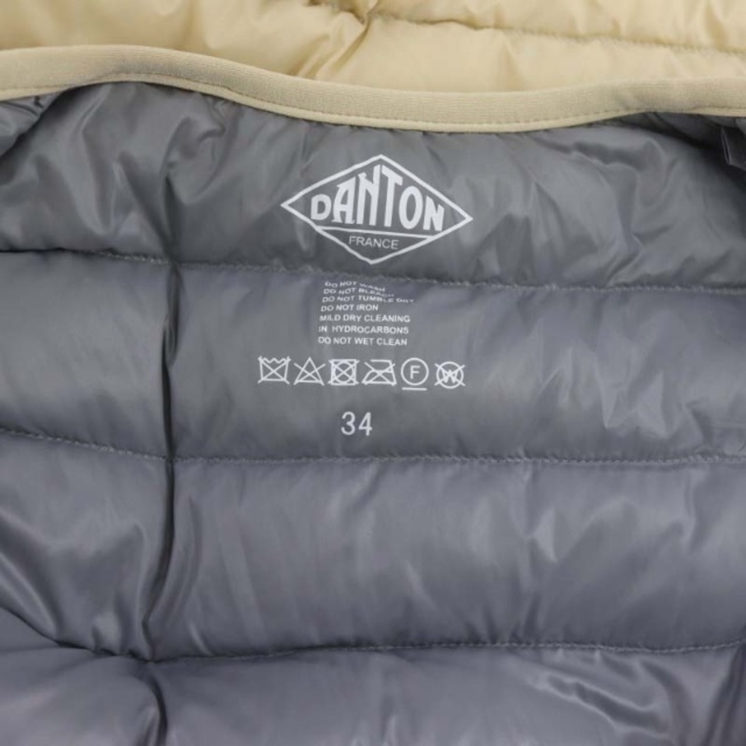 DANTON(ダントン)のダントン INNER DOWN JACKET ダウンジャケット JD-8748 レディースのジャケット/アウター(ダウンジャケット)の商品写真