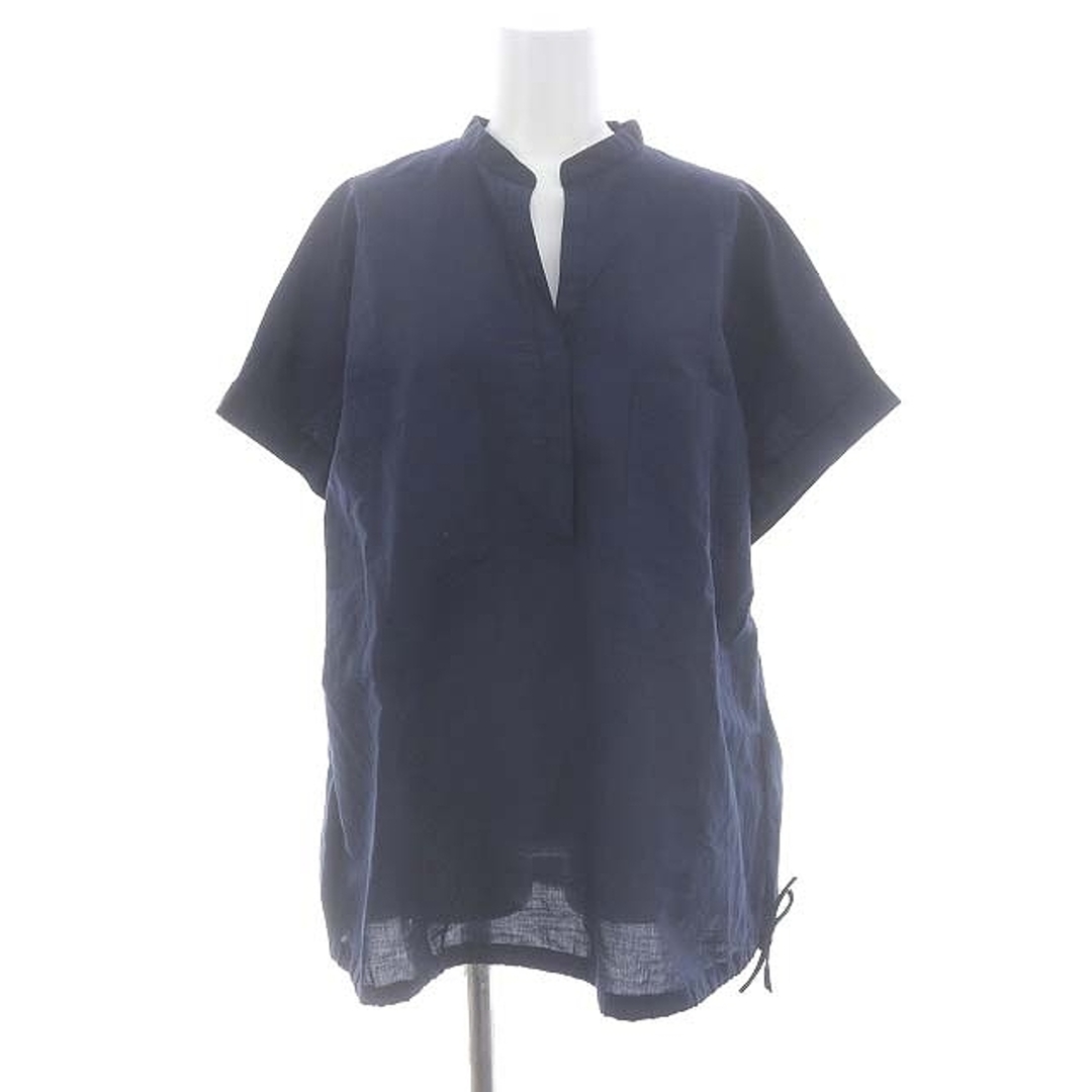 JOURNAL STANDARD(ジャーナルスタンダード)のジャーナルスタンダード ハードマンズフレンチ スキッパーシャツ 半袖 紺 レディースのトップス(シャツ/ブラウス(半袖/袖なし))の商品写真