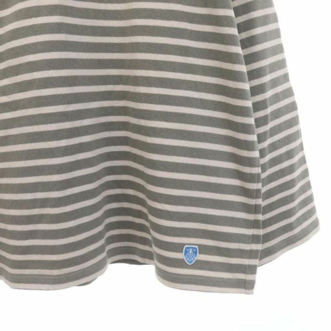 ORCIVAL(オーシバル)のオーチバル オーシバル バスクシャツ ボーダー  カットソー 長袖 4 メンズのトップス(Tシャツ/カットソー(七分/長袖))の商品写真