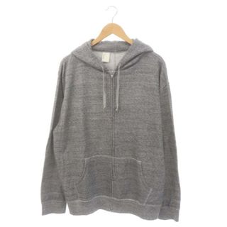 エヌハリウッド(N.HOOLYWOOD)のミスターハリウッド ZIP UP HOODIE パーカー 長袖 50 グレー(パーカー)